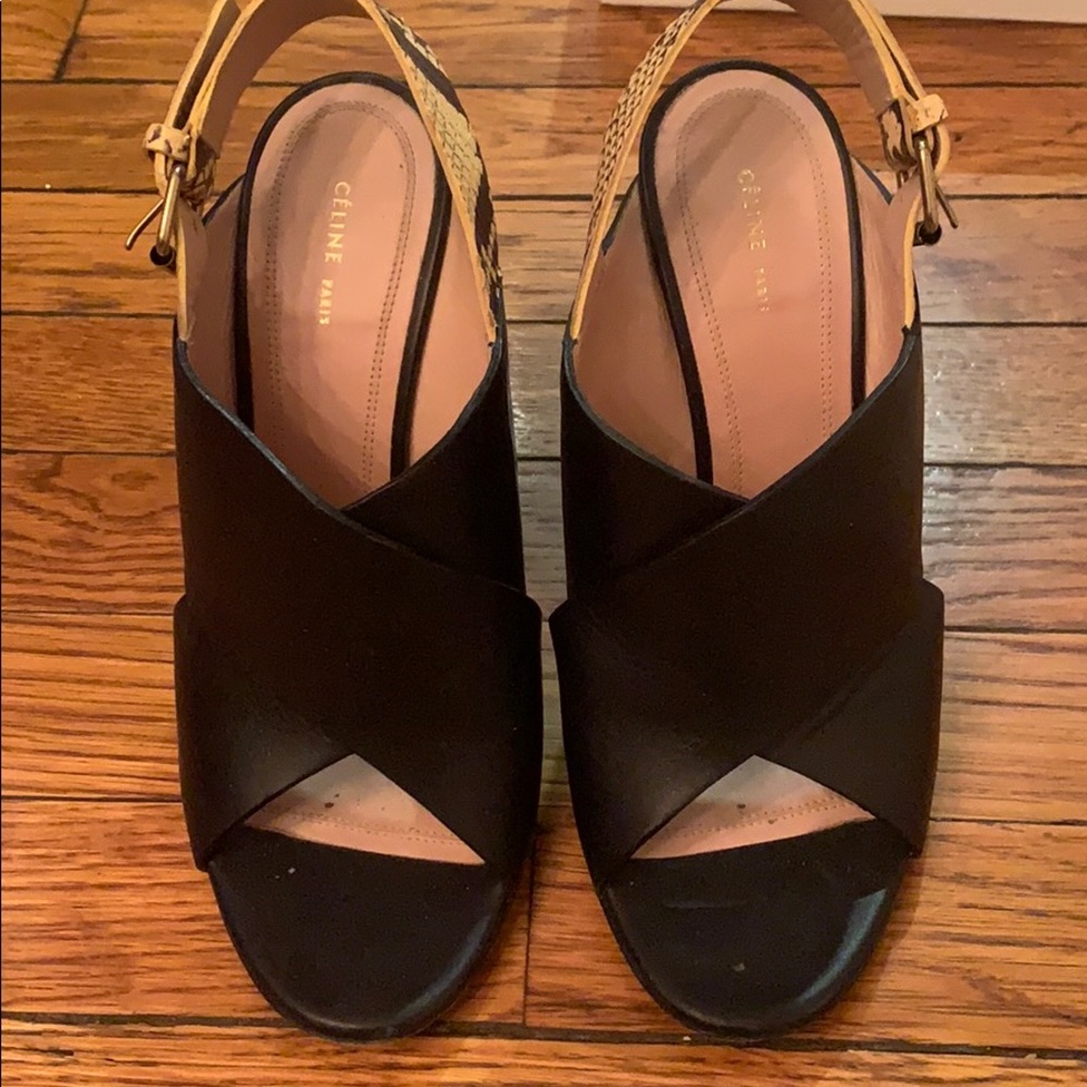 Celine wedges